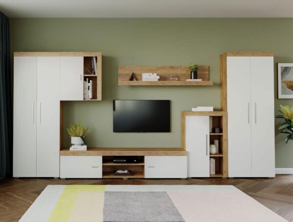 Mobila sufragerie - Living Milan C2 DUO Stejar